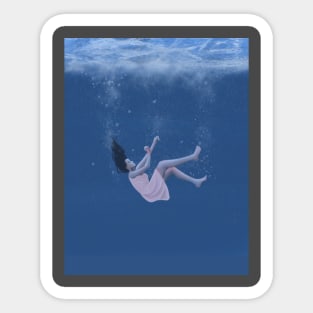 Drowning Sticker